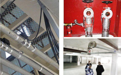 地下車庫噴淋系統采用電伴熱管道保溫較合適(圖1) 地下車庫噴淋系統采用電伴熱管道保溫較合適(圖1)
