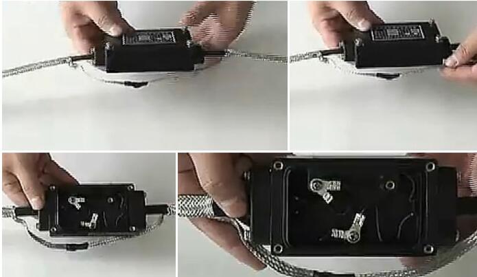 二通、三通接線盒正確接線盒方式圖